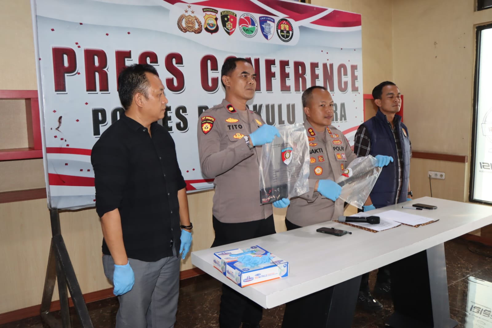 Kasus Penganiayaan Berujung Kematian Berhasil Di Ungkap Polres Bengkulu Utara, Lima Terduga Pelaku Diamankan