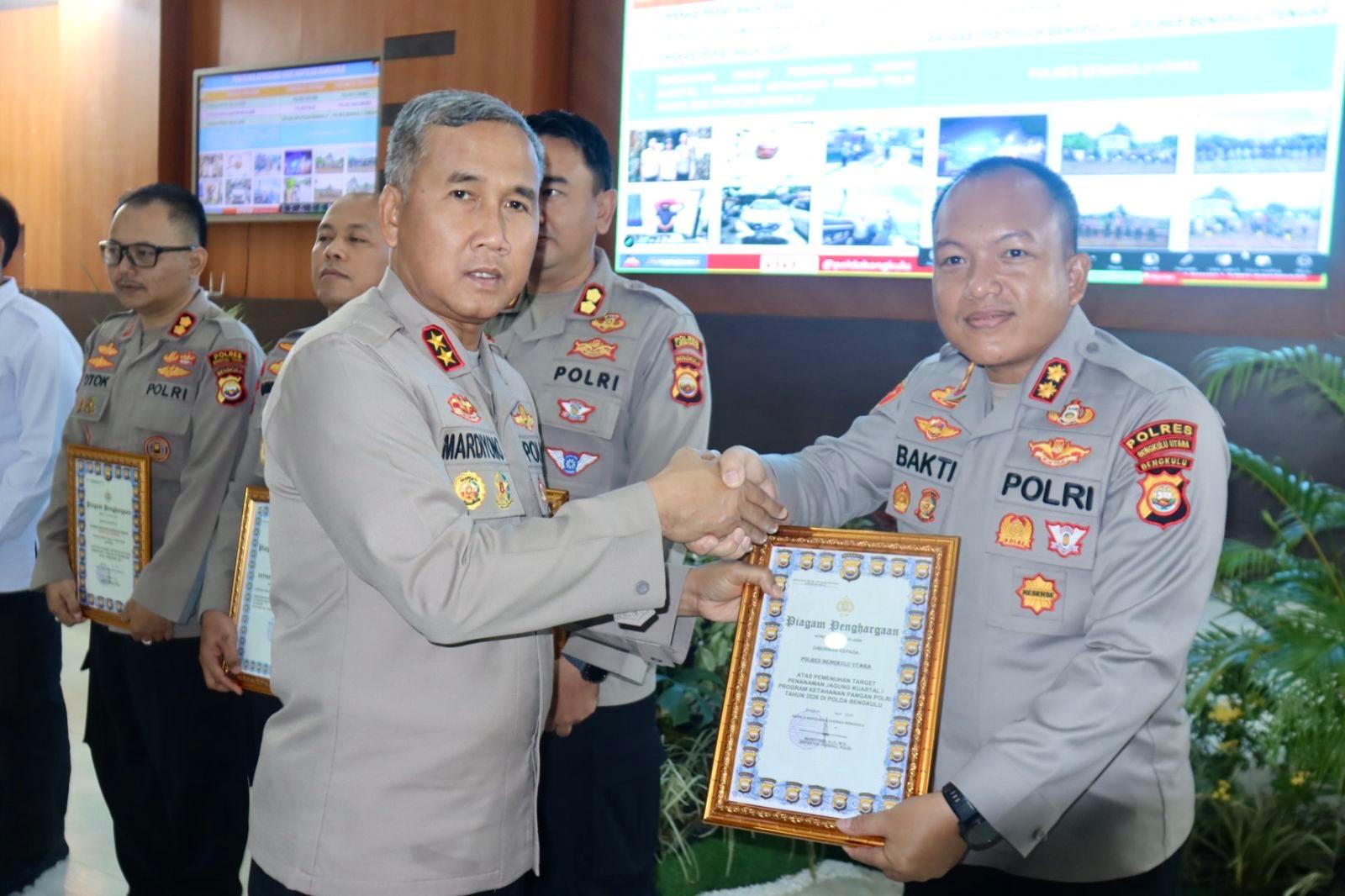 Tak Hanya Jaga Kamtibmas, Kapolres Bengkulu Utara Berprestasi di Ketahanan Pangan