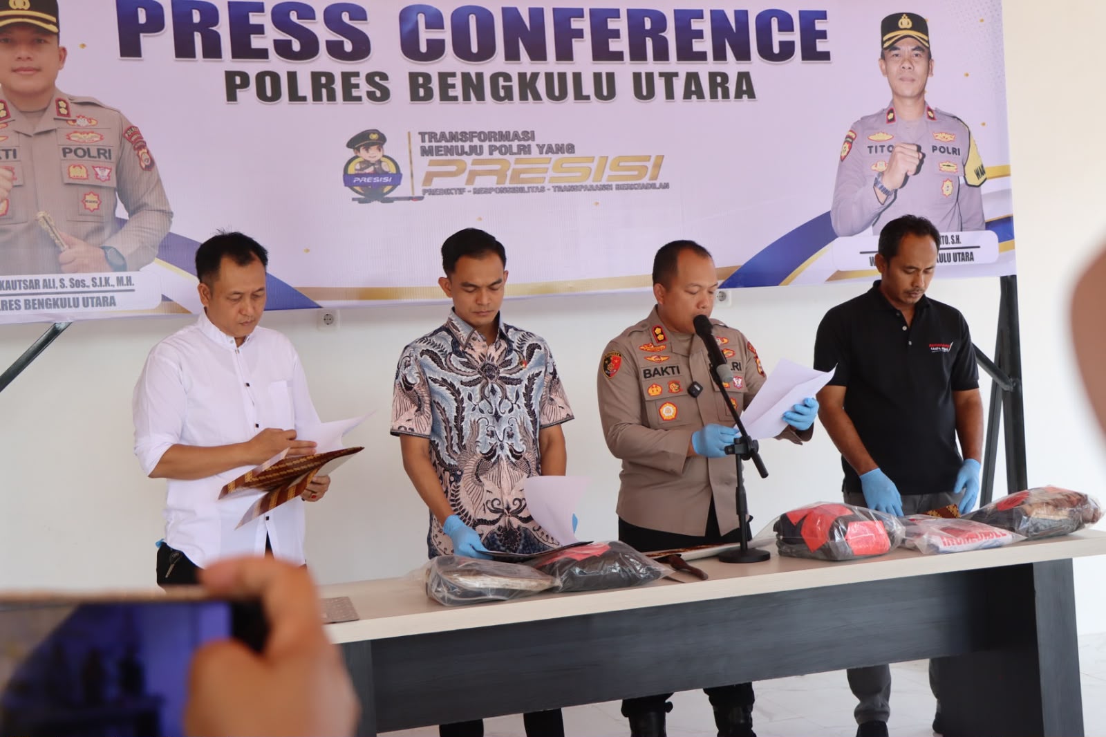 Motif Penganiayaan Berat di Alun-Alun Rajo Malin Paduko Terungkap, Polres Bengkulu Utara Amankan Pelaku