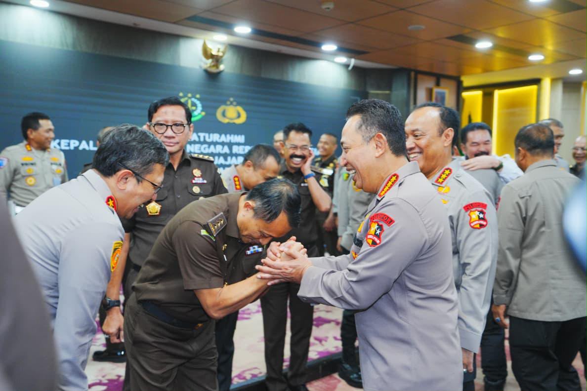 Kapolri dan Jaksa Agung Perkuat Sinergitas Penegakan Hukum, Pastikan Soliditas Institusi