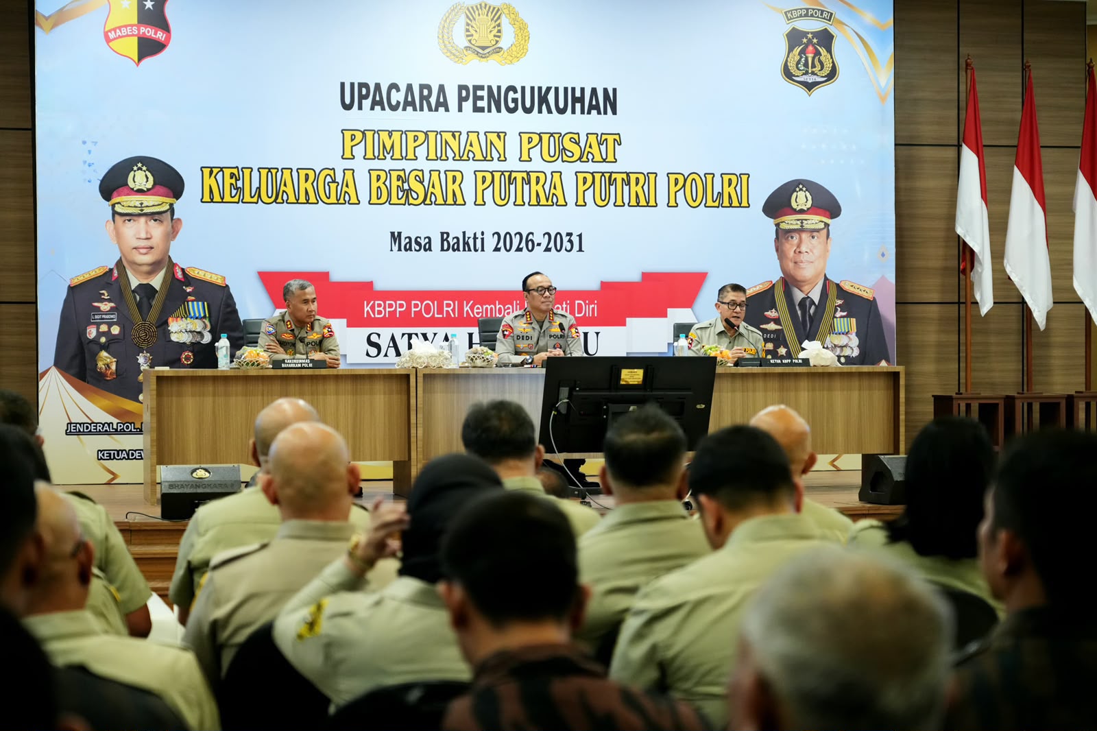 Wakapolri Kukuhkan Pengurus KBPP Polri 2026–2031, Dorong SDM Unggul dan Berdaya Saing