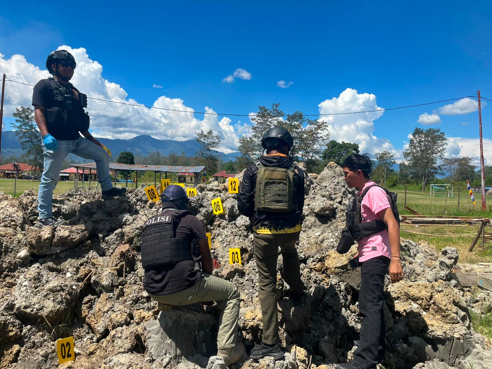Satgas Kepolisian Operasi Damai Cartenz Respons Gangguan Tembakan di Polsek Asologaima, Situasi Kembali Aman