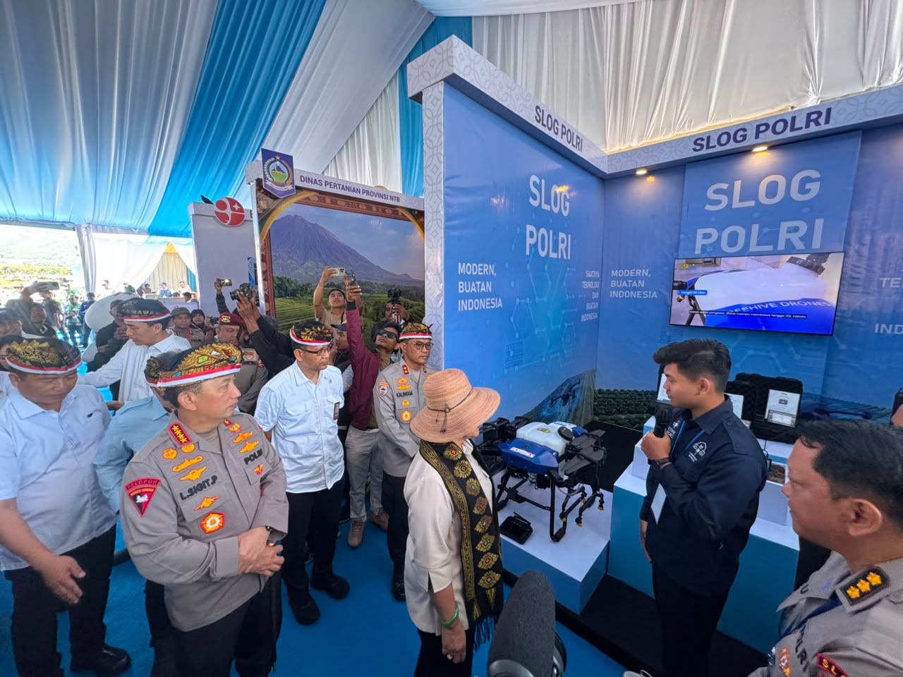 Polri Tanam Bawang Putih Serentak di 14 Polda, Potensi Panen Capai 2.795 Ton