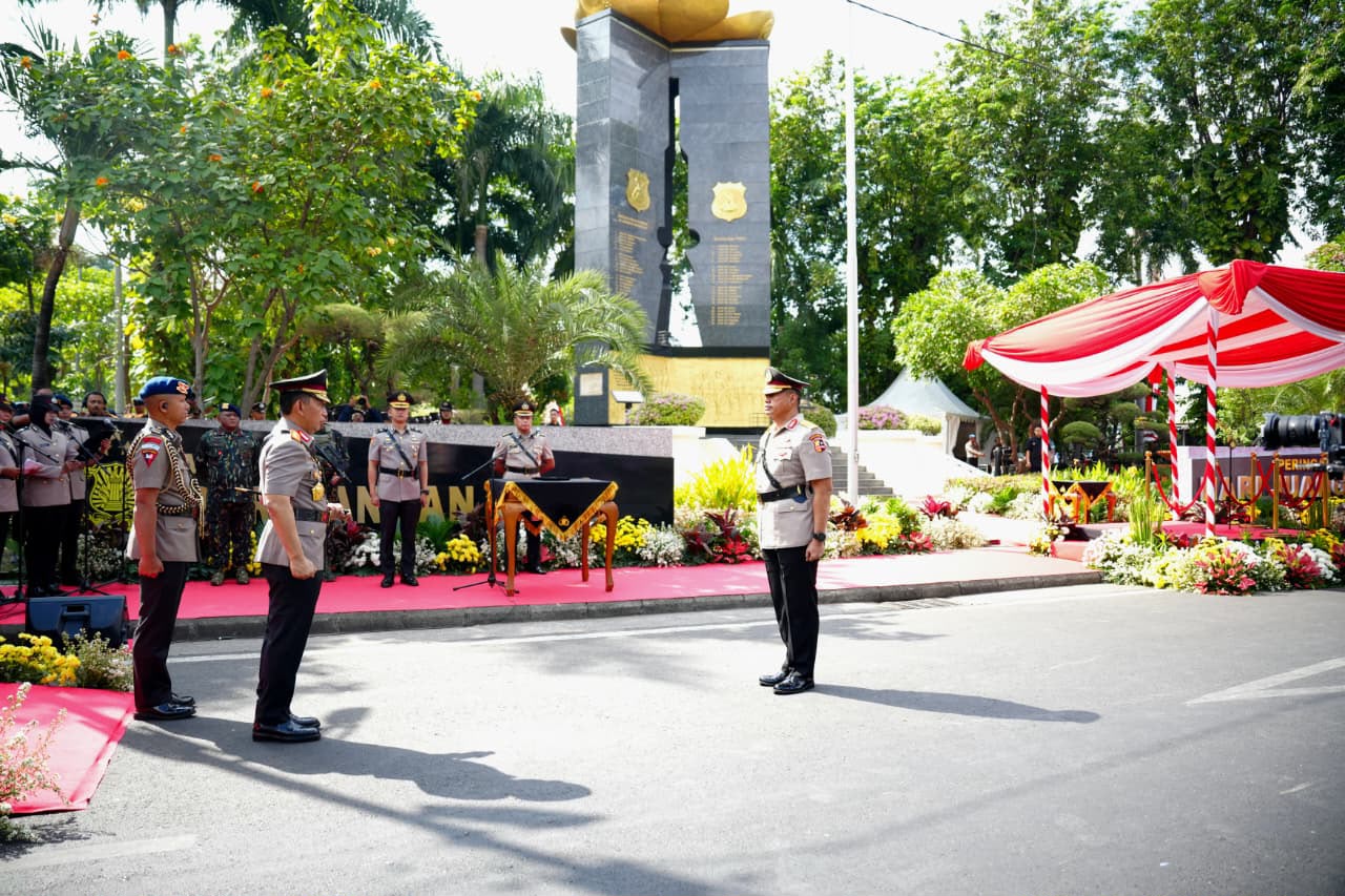 Kapolri Pimpin Upacara Hari Juang Polri 2026 di Surabaya, Kobarkan Semangat Perjuangan Polri untuk Mewujudkan Kemajuan Bangsa