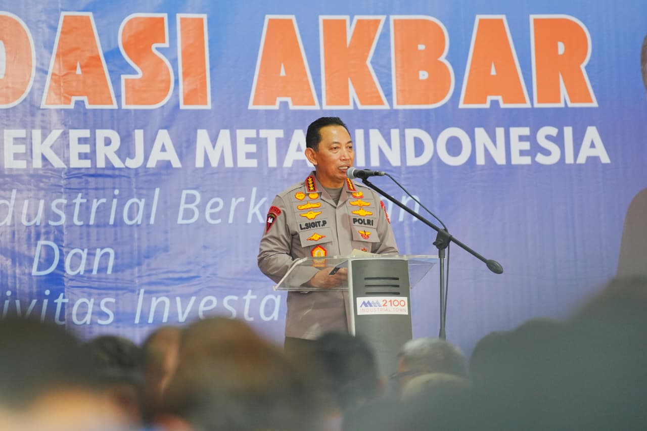 Kapolri Dorong Keseimbangan Keberlangsungan Usaha dan Kesejahteraan Buruh
