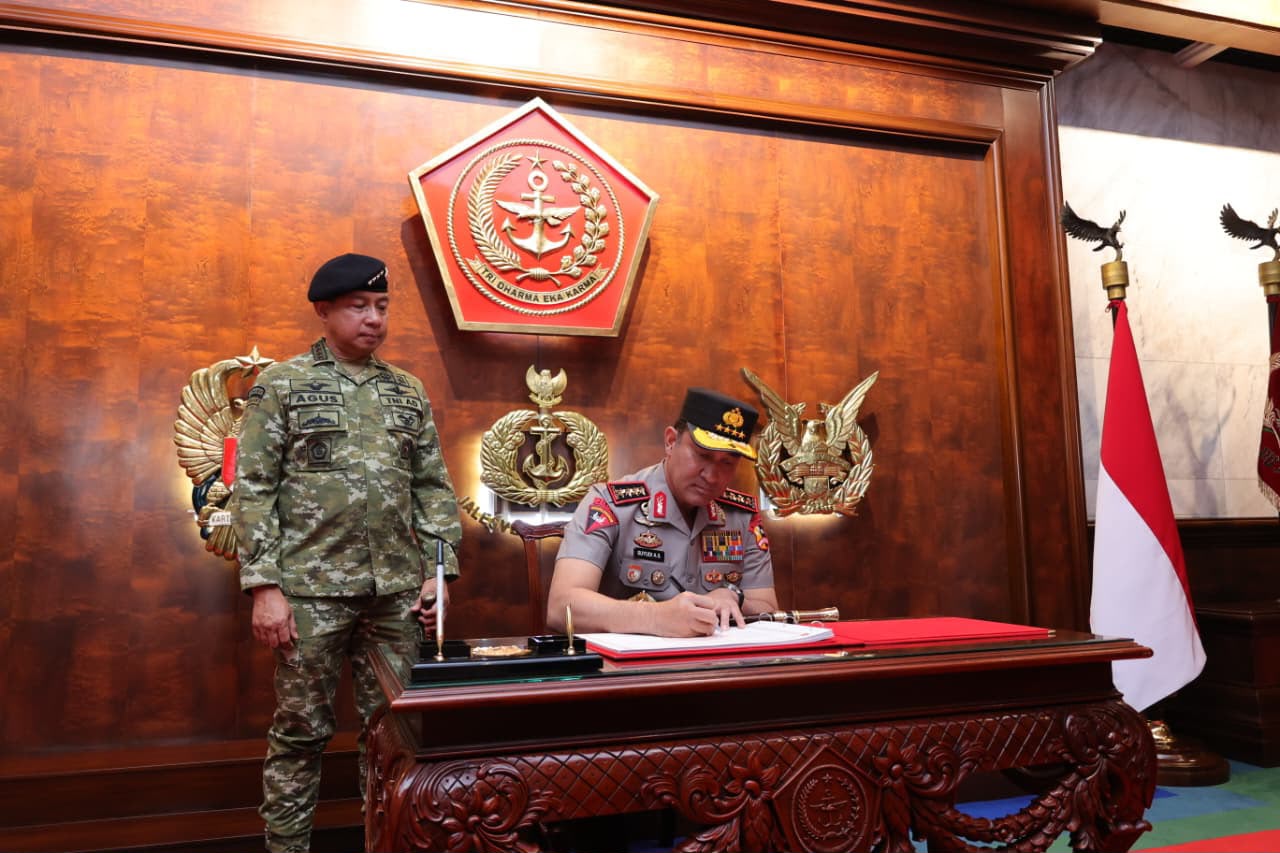 Kapolri Silaturahmi ke Panglima TNI, Perkuat Sinergi Jaga Stabilitas Keamanan